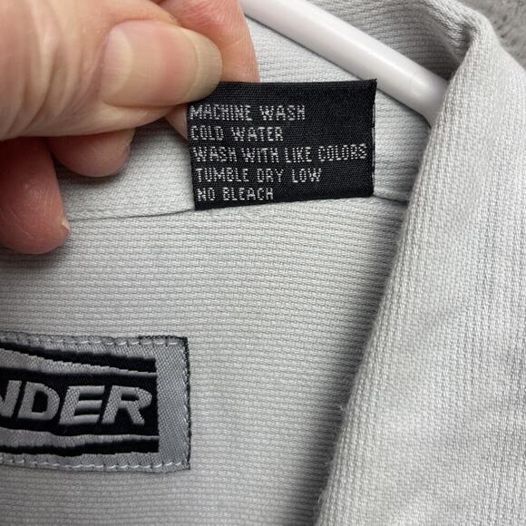 Vintage Zeelander Surfer Shirt Mens XL Blue Cotton Short Sleeve Button Up AOP - Picture 4 of 9